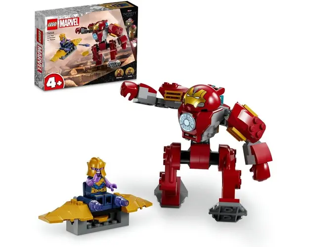 LEGO® Super Heroes - Iron Man Hulkbuster vs Thanos 76263, 66 piese