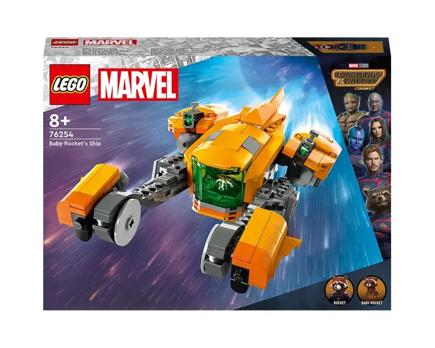 LEGO® Super Heroes - Nava lui Baby Rocket 76254, 330 piese