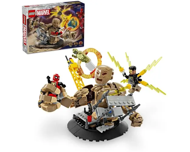 LEGO® Super Heroes - Omul Paianjen vs Sandman: Batalia finala 76280, 347 piese