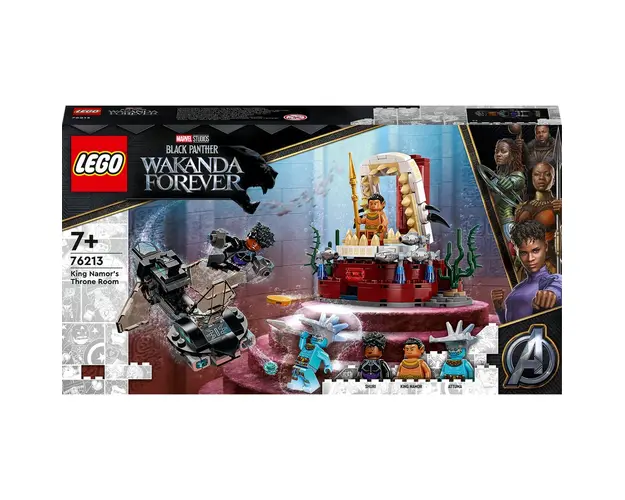 LEGO Super Heroes - Sala tronului regelui Namor 76213, 355 piese