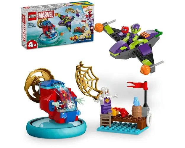 LEGO® Super Heroes - Spidey vs Green Goblin 10793, 84 piese