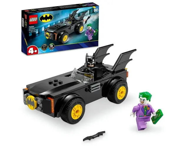 LEGO® Super Heroes - Urmarire pe Batmobile™: Batman™ contra Joker™ 76264, 54 piese