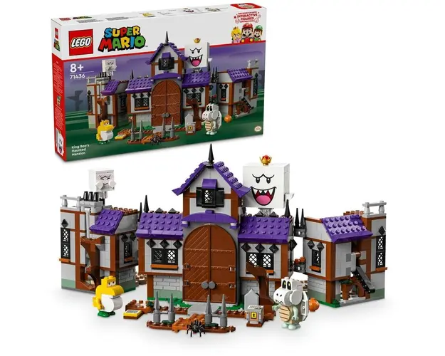 LEGO® Super Mario - Conacul bantuit al lui King Boo 71436, 932 piese