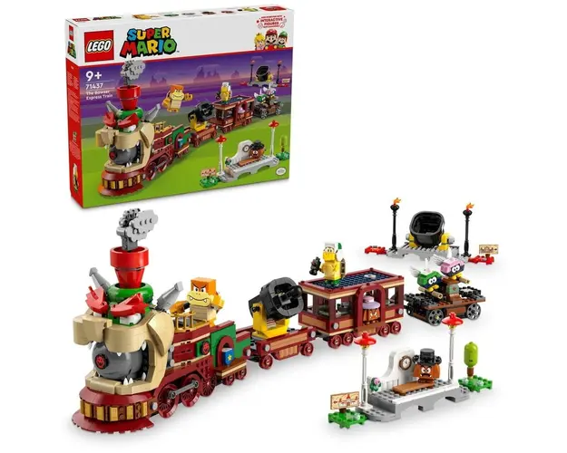 LEGO® Super Mario - Expresul Bowser 71437, 1392 piese