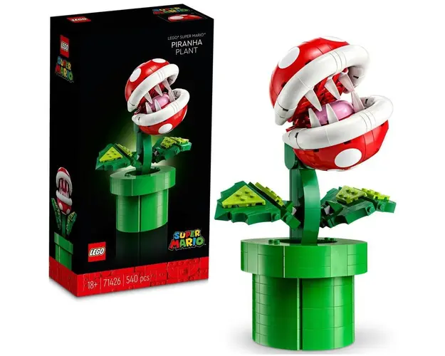 Planta Piranha 71426, 540 piese, Super Mario