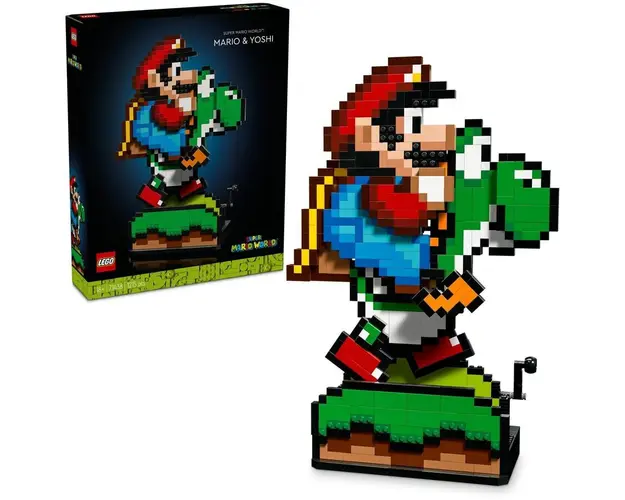 LEGO® Super Mario - Super Mario World: Mario si Yoshi 71438, 1215 piese