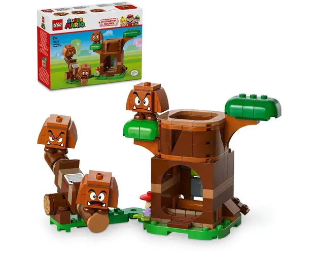 LEGO® Super Mario - Teren de joaca pentru Goomba 71433, 173 piese