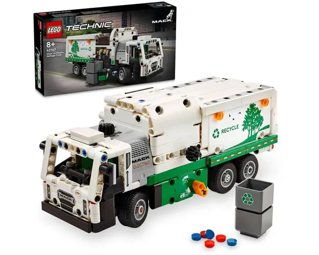 LEGO® Technic - Autogunoiera Mack® LR electric 42167, 503 piese