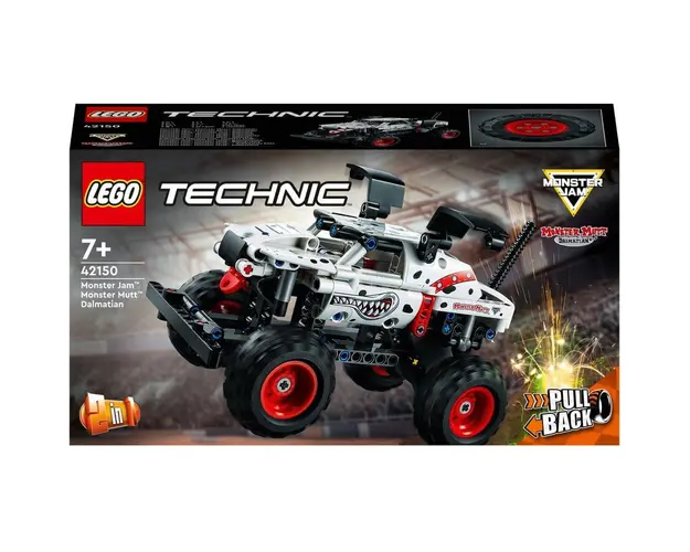 LEGO® Technic - Dalmatian Monster Jam™ Monster Mutt™ 42150, 244 piese