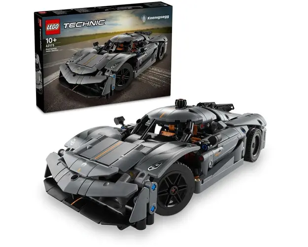 LEGO® Technic - Hipermasina Koenigsegg Jesko Absolut gri 42173, 801 piese