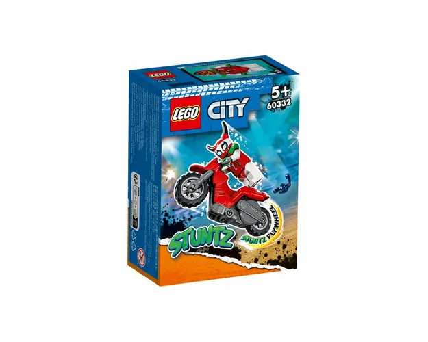 LEGO City - Motocicleta de cascadorii scorpion salbatic 60332, 15 piese