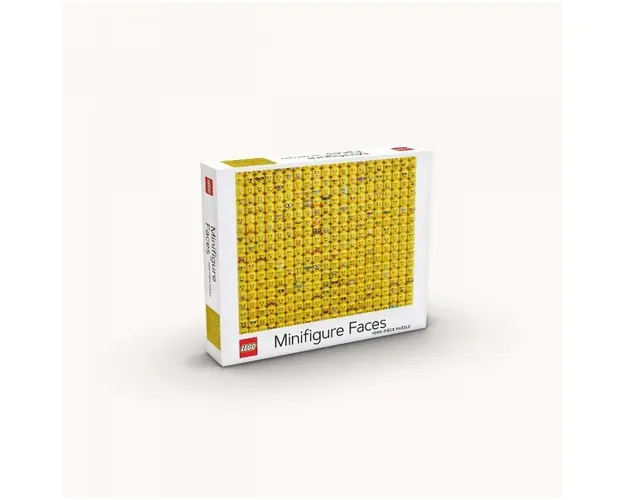 Puzzle Lego - Minifigure faces, 1000 piese