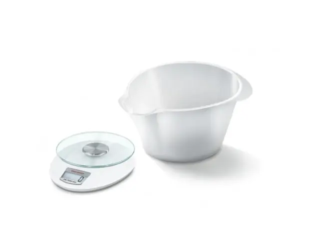 Cantar electronic bucatarie Soehnle Roma Plus, 5 kg, Bol 2L
