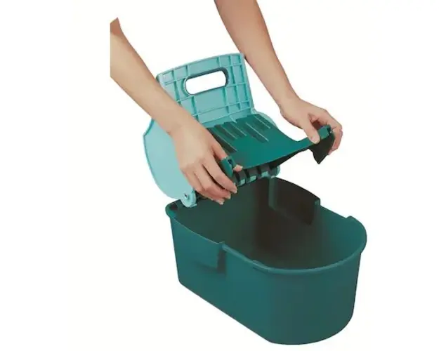 Galeata Leifheit Perfect cu storcator tip presa