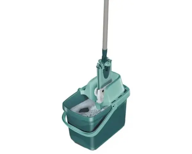 Set curatenie Leifheit Combi Clean, galeata 12 l, storcator si mop