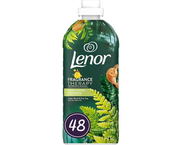 Balsam de rufe Lenor Fragrance Therapy Cedar Wood &amp; Pine Tree, 1.2L, 48 spalari
