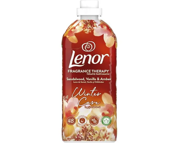 Balsam de rufe Lenor Fragrance Therapy Sandalwood, Vanilla &amp; Amber, 1.2L, 48 spalari