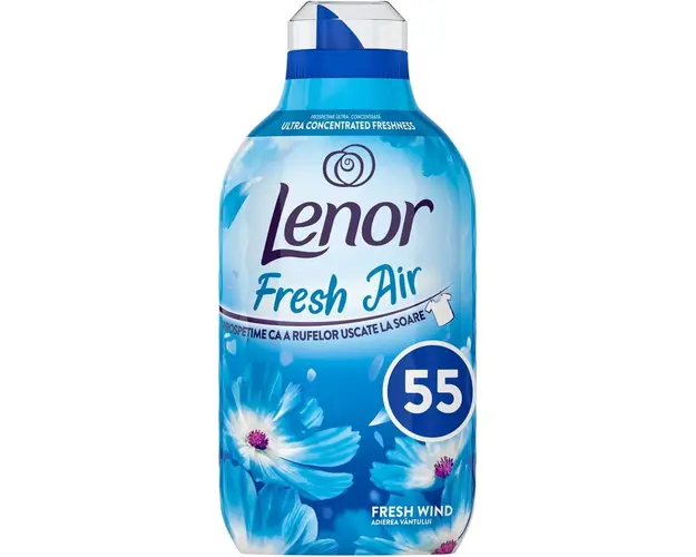Balsam de rufe Lenor Fresh Air Fresh Wind, 770 ml, 55 spalari