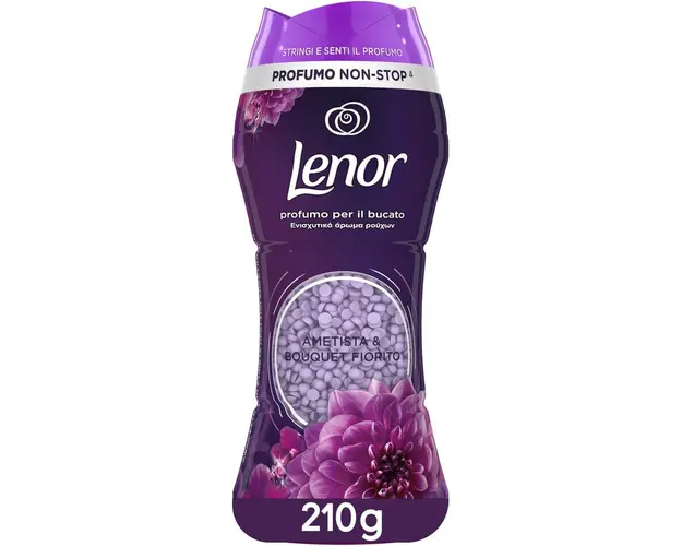 Perle parfumate Lenor Ametyst & Floral Bouquet, 210 g