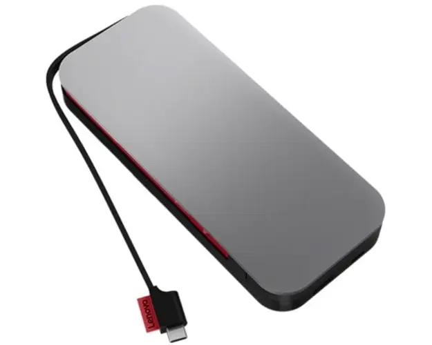 Acumulator extern Lenovo Go, G0A3LG2WWW, USB-C, 20000 mAh, Storm Grey