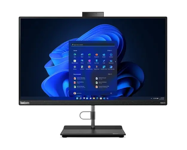 All-In-One PC Lenovo ThinkCentre Neo 30a, 23.8 inch FHD IPS, Procesor Intel® Core™ i3-1220P 4.4GHz Alder Lake, 8GB RAM, 512GB SSD, UHD Graphics, Camera Web, Windows 11 Pro