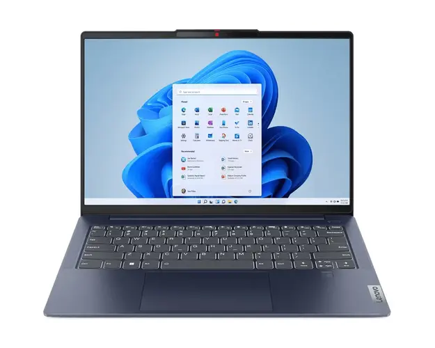 Laptop Lenovo 14&#039;&#039; IdeaPad Slim 5 14ABR8, WUXGA OLED, Procesor AMD Ryzen™ 7 7730U (16M Cache, up to 4.5 GHz), 16GB DDR4, 512GB SSD, AMD Radeon, No OS, Abyss Blue