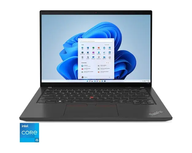 Laptop Lenovo 14&#039;&#039; ThinkPad T14 Gen 4, WUXGA IPS, Procesor Intel® Core™ i5-1335U (12M Cache, up to 4.60 GHz), 16GB DDR5, 512GB SSD, Intel Iris Xe, Win 11 Pro, Thunder Black