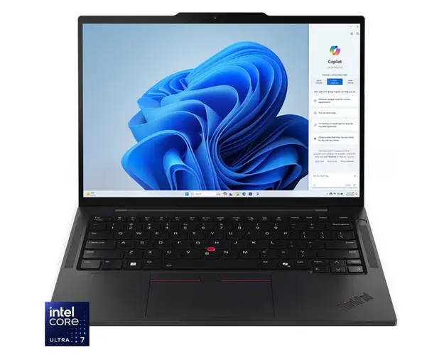 Laptop Lenovo 14&#039;&#039; ThinkPad T14s Gen 5, WUXGA IPS, Procesor Intel® Core™ Ultra 7 155U (12M Cache, up to 4.80 GHz), 32GB LPDDR5X, 1TB SSD, Intel Graphics, Win 11 Pro, Black