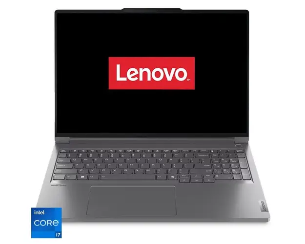 Laptop Lenovo 16&#039;&#039; ThinkBook 16p G5 IRX, WQXGA IPS, Procesor Intel® Core™ i7 14650HX (30M Cache, up to 5.20 GHz), 32GB DDR5, 1TB SSD, GeForce RTX 4060 8GB, No OS, Storm Grey