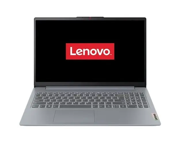 Laptop Lenovo IdeaPad Slim 3 15ABR8 cu procesor AMD Ryzen™ 5 7430U pana la 4.3GHz, 15.6, Full HD, IPS, 8GB DDR4, 512GB SSD, AMD Radeon™ Graphics, No OS, Arctic Grey