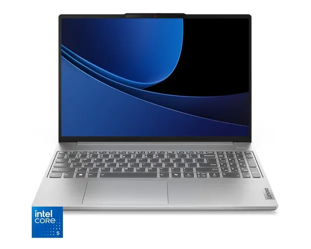 Laptop Lenovo IdeaPad Slim 5 15IRU9 cu procesor Intel® Core™ 5 120U pana la 5.0 GHz, 15.3, WUXGA, IPS, 60Hz, 32GB LPDDR5x, 1TB SSD, Intel® Graphics, No OS, Cloud Grey