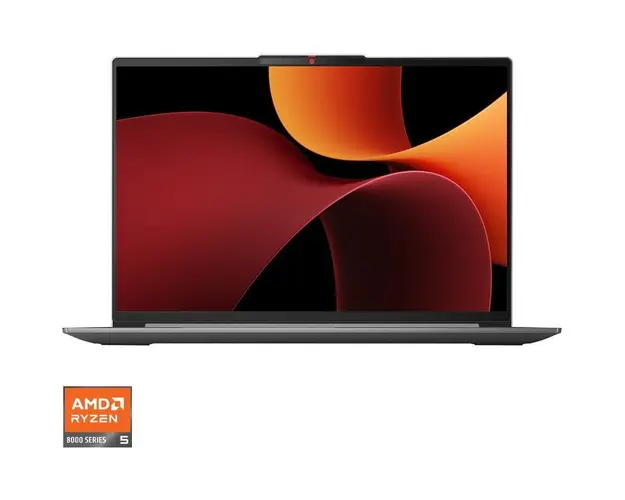 Laptop Lenovo IdeaPad Slim 5 16AHP9 cu procesor AMD Ryzen™ 5 8645HS pana la 5.0GHz, 16, 2K, OLED, 16GB LPDDR5x, 1TB SSD, AMD Radeon™ 760M Graphics, No OS, Cloud Grey