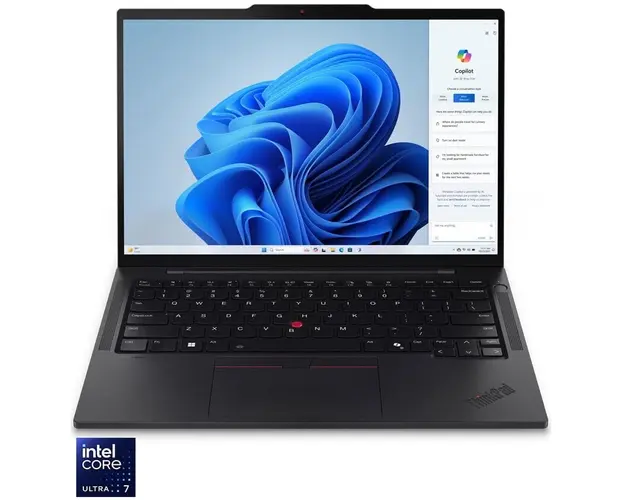 Laptop Lenovo ThinkPad T14s Gen 5 cu procesor Intel® Core™ Ultra 7 155U pana la 4.8 GHz, 14, WUXGA, IPS, 16GB LPDDR5x, 512GB SSD, Intel® Graphics, Windows 11 Pro, Black, 3Y Premier Support