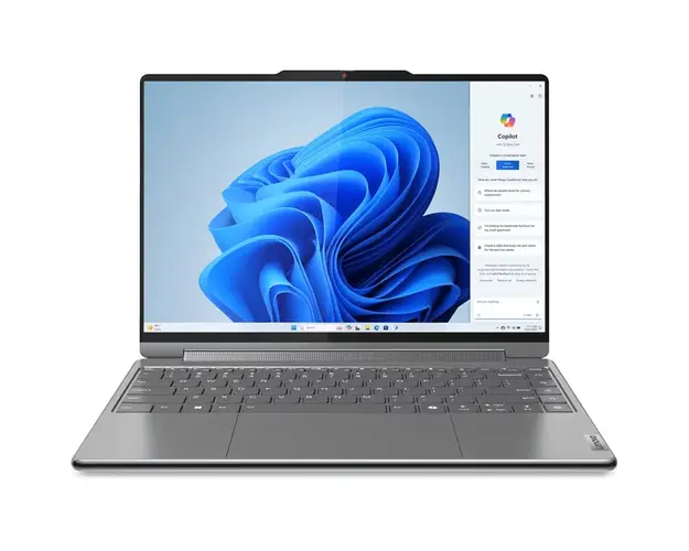 Laptop Lenovo Yoga 9 2-in-1 14IMH9 cu procesor Intel® Core™ Ultra 7 155H pana la 4.8GHz, 14, 2.8K, OLED, 120Hz, Touch, 32GB LPDDR5x, 1TB SSD, Intel® Arc™ Graphics, Windows® 11 Home, Luna Grey