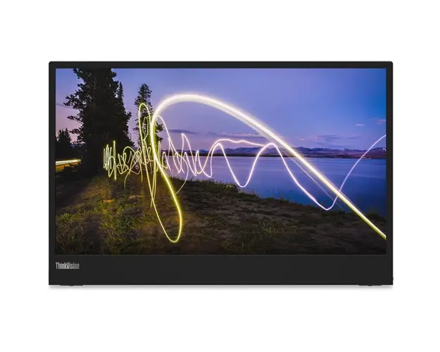 Monitor LED Portabil ThinkVision M15 15.6 inch FHD IPS 6 ms 60 Hz USB-C