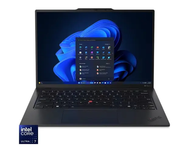 Ultrabook Lenovo 14&#039;&#039; ThinkPad X1 Carbon Gen 12, 2.8K OLED 120Hz Touch, Procesor Intel® Core™ Ultra 7 155U (12M Cache, up to 4.80 GHz), 32GB LPDDR5X, 2TB SSD, Intel Integrated Graphics, Win 11 Pro, Black, Paint
