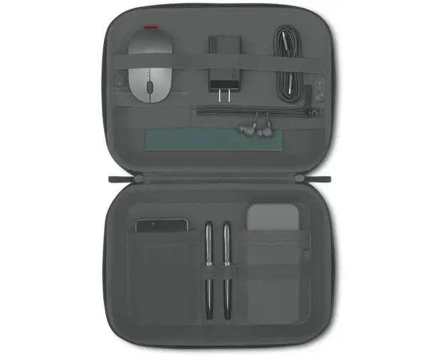 Organizator de accesorii Lenovo Go Tech, carcasa portabila compacta