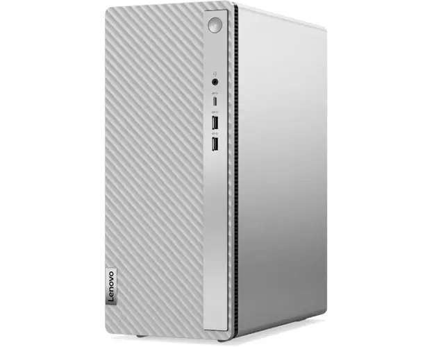 Sistem Lenovo IdeaCentre Tower 14IRR9 cu procesor Intel® Core™ i5-14400 pana la 4.7 GHz, 16GB DDR5, 1TB SSD M.2 2280 PCIe® 4.0x4 NVMe®, Intel® UHD Graphics 730, No OS, Cloud Grey