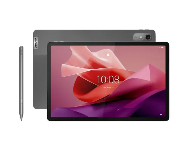 Tableta Lenovo Tab P12, Octa-Core, 12.7 3K (2944x1840), 8GB RAM, 128GB, WiFi, Storm Grey + Lenovo Tab Pen Plus
