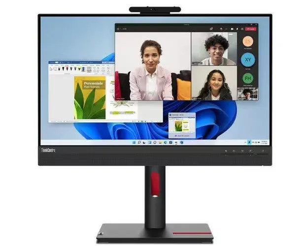 Monitor LED ThinkCentre Tiny-In-One 24 Gen 5 Touchscreen 23.8 inch FHD IPS 4 ms 60 Hz KVM Webcam
