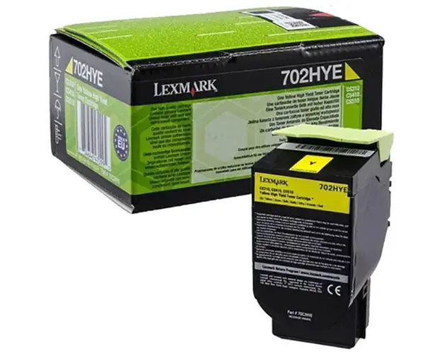 Toner Lexmark 70C2HYE yellow