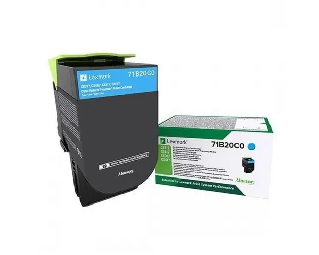 Toner Lexmark 71B20C0, cyan