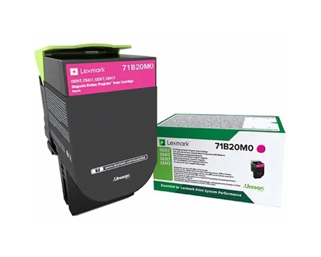 Toner Lexmark 71B20M0, magenta