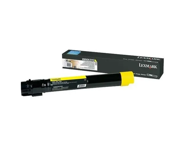 Toner Lexmark x950x2yg yellow