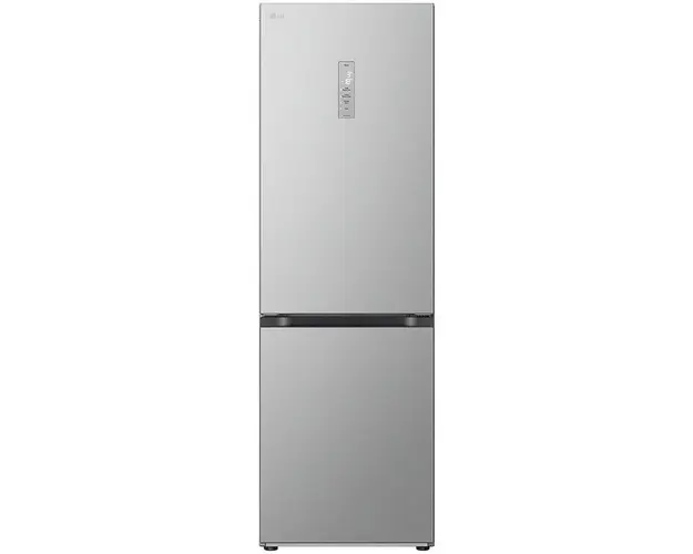 Combina frigorifica LG GBV7170EPY, 341 l, No Frost, Clasa E, H 186 cm, Argintiu