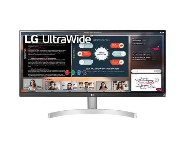 Monitor LED LG 29WN600-W 29 inch 5 ms Alb HDR FreeSync 75 Hz