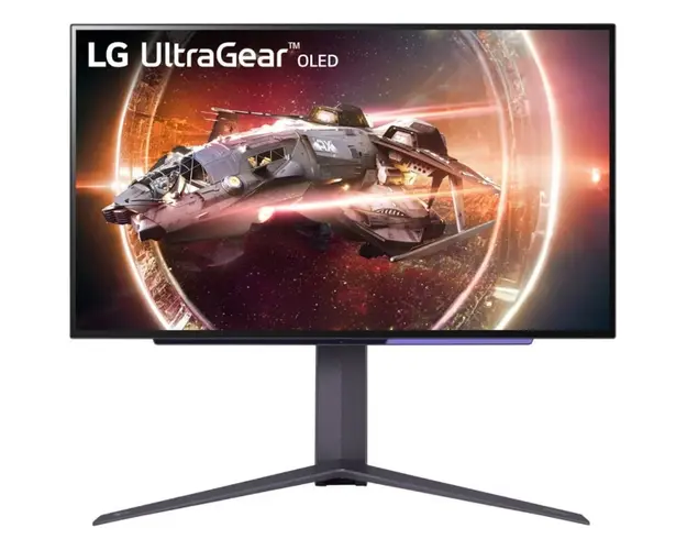 Monitor LED LG Gaming UltraGear 27GS95QE-B 27 inch QHD OLED 0.03 ms 240 Hz HDR G-Sync &amp; FreeSync Premium Pro