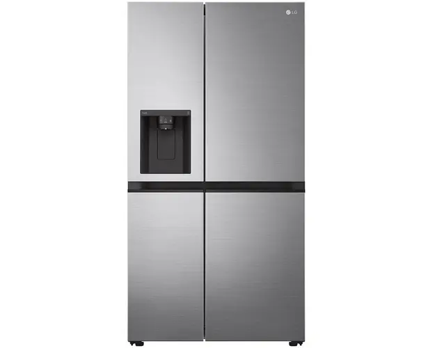 Side by side LG GSLV50PZXE, 635 l, Full No Frost, LinearCooling, DoorCooling, Compresor Inverter Linear, Clasa E, H 179 cm, Inox