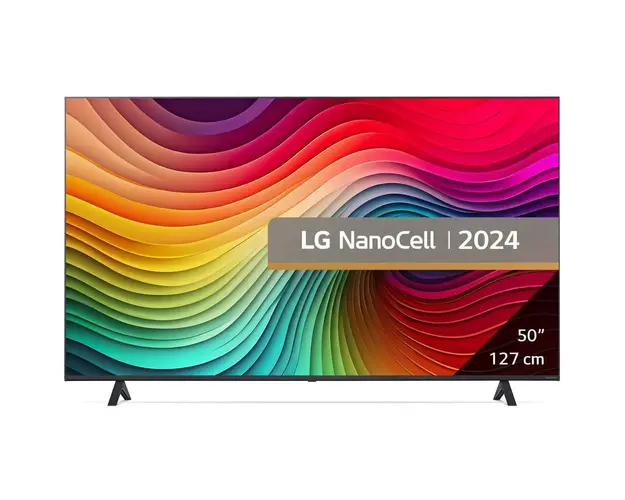 Televizor NanoCell LG 50NANO81T3A, 126 cm, Smart, 4K Ultra HD, Clasa G (Model 2024)