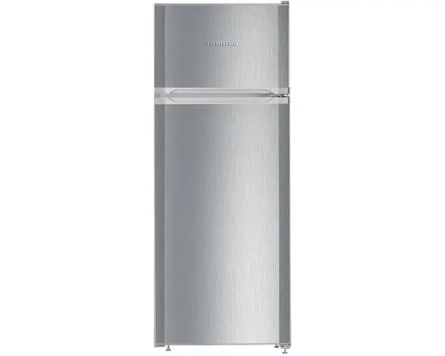 Frigider cu doua usi Liebherr CTPele231-26, 233 l, Clasa E, VarioSpace, SmartFrost, H 140.1 cm, Inox